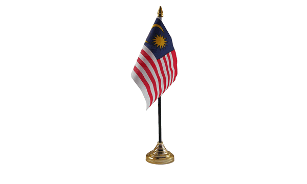 Malaysia Table Flags
